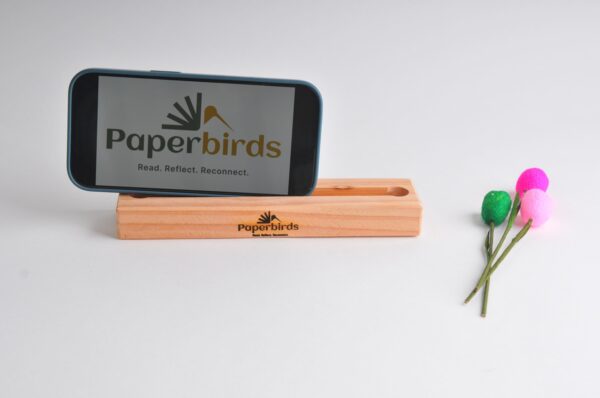 Paperbirds Card Holder with flowers