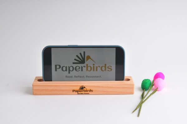 Paperbirds Card Holder with flowers