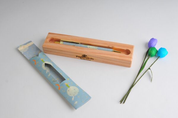 Paperbirds Card Holder with flowers