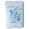 Alice In Wonderland Original Purple Book Pouch Purse Clutch