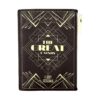 The Great Gatsby Art Deco Black Book Coin Purse Wallet