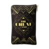 The Great Gatsby Art Deco Black Book Pouch Purse Clutch