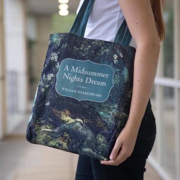 Midsummer Night'S Dream Shakespeare Book Tote Bag