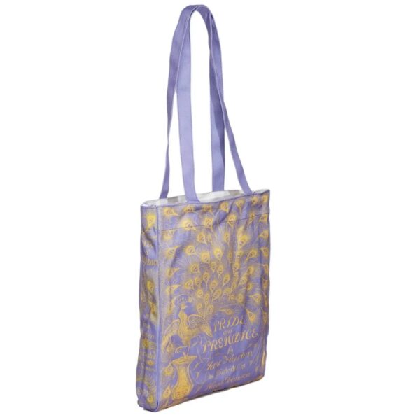 Pride And Prejudice Jane Austen Purple Tote Bag
