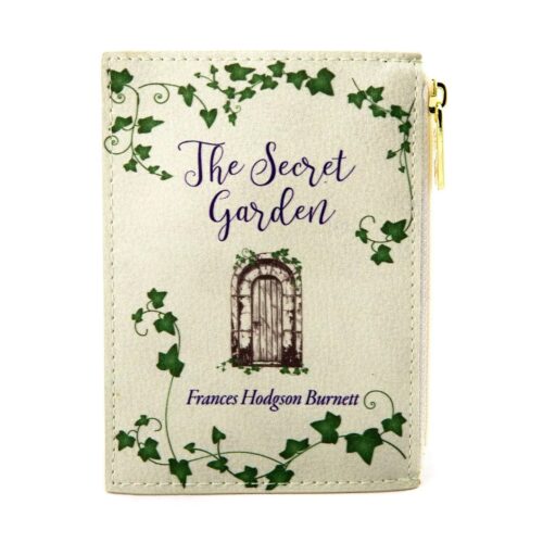 The Secret Garden Grey Book Coin Purse Card Wallet