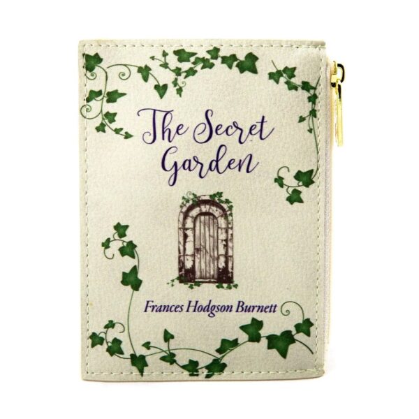 The Secret Garden Grey Book Coin Purse Card Wallet